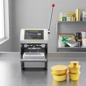 Máquina Semiautomática Eléctrica de 4 Orificios para Llenado y Sellado de Cápsulas de Café y Bebidas, 350-400 Cajas/Hora - Product Image 3