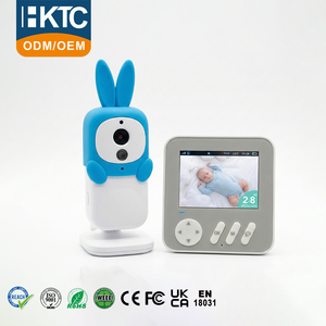 Baby Monitor Belt Clip Design 2.8 Screen 2-Way Audio 1080P HD Rechargeable Battery Night Vision with 2.4GHz FHSS Communication - Product Image 1