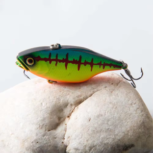 Esca da Pesca VIB 60mm 17g, Esca Rigida per Acqua Salata, Esca Artificiale Vibrante per Bass, Esca con Sonaglio per Pesca in Acqua Dolce - Product Image 3