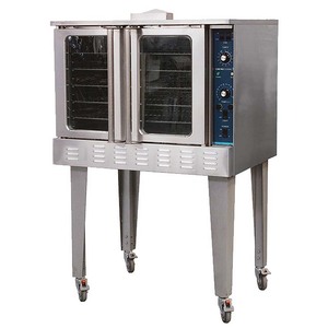 Peralatan Essential Oven konveksi tumpukan tunggal/ganda elektrik komersial gaya Amerika untuk memanggang roti di restoran - Product Image 1