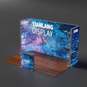 Stand d'exposition stand d'exposition SEG Fabric Light Wall Seamless 5x3 m No Visible Frame - Product Image 5