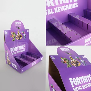 Expositor de suelo de cartón de fácil montaje rápido, caja de exhibición PDQ, embalaje contador CDU - Product Image 6