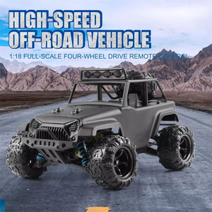 Voitures RC tout-terrain haute vitesse à l'échelle 1/18, 2.4G, 4x4, télécommandées, véhicules d'escalade RC radiocommandés, jouets - Product Image 2