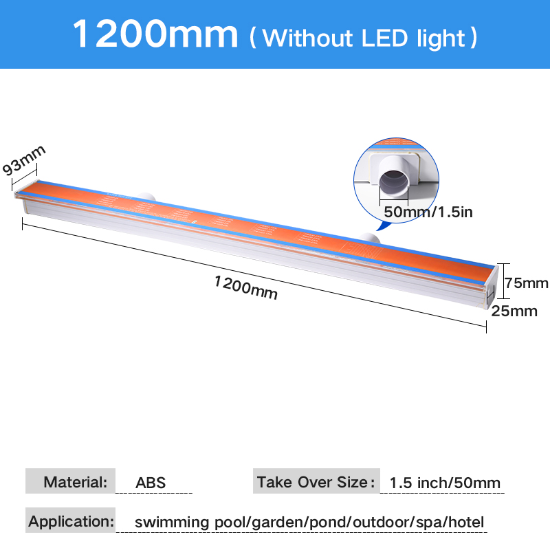1200 mm sans LED