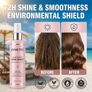 IMMETEE 200ml <span class=keywords><strong>Spray</strong></span> Capillaire Anti-Frisottis Protection UV Brillance Instantanée Léger Protecteur <span class=keywords><strong>Solaire</strong></span> pour Tous Types de <span class=keywords><strong>Cheveux</strong></span> - Product Image 3