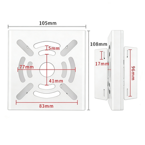 Support de boucle de montage de colonne de poteau universel professionnel d'usine support de caméra de sécurité PTZ de CCTV avec anneau - Product Image 2
