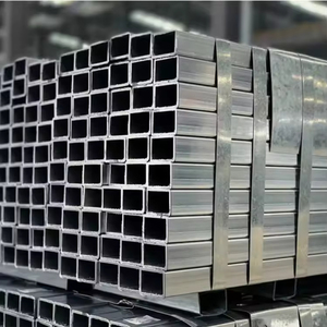 ท่อสี่เหลี่ยมชุบสังกะสีแบบจุ่มร้อนเกรดอุตสาหกรรมสำหรับการก่อสร้างทางทะเลและชายฝั่ง - Product Image 4