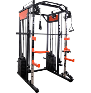 TOPTONS Prix usine Appareil de musculation multifonctionnel avec croisement de câbles, rack de squat et machine Smith pour entraînement ZTR04-010 M - Product Image 1