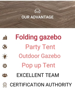 Tente de gazebo pliante Portable étanche matériau Oxford pour exposition sur le marché du fromage local atelier de formation en plein air éducatif - Product Image 5