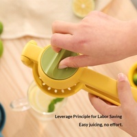 Presse-agrumes manuel portable multifonctionnel pliable pour oranges, citrons verts et autres fruits – Idéal pour la cuisine domestique