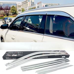 Pare-soleil de fenêtre et de porte électroplaqué haute performance 6 pièces pour Prado LC Series, FJ Series - Product Image 2