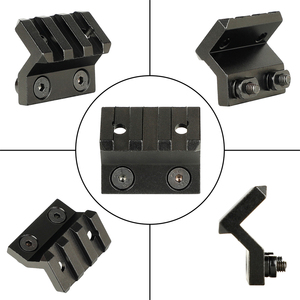 Soporte Lateral Desplazado Ohhunt Ligero de <span class=keywords><strong>3</strong></span>/<span class=keywords><strong>5</strong></span> Ranuras para Linterna/Óptica con Inclinación de <span class=keywords><strong>45</strong></span> Grados - Product Image 4