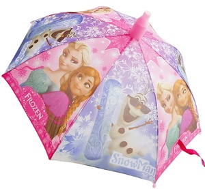 Parapluie pour enfants en pongee anti-goutte, motif dessin animé, en acier, plastique et polyester, impression numérique, pour enfants, parapluie mignon 8K en acier - Product Image 1