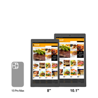 Tablet Android 14 Rk3576s Terbaru, Layar L-shape 8/ 10.1/11/ 14 /15.6 Inci, Digital Signage Desktop, 4+64gb Dengan Npu 3.0t