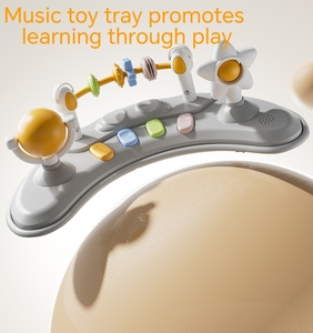 חם פלסטיק מתקפל למכירה חם גלגל שיניים שקט ומוזיקת אור למידה צעצוע עבור הסתיו ילדים הליכה - Product Image 3