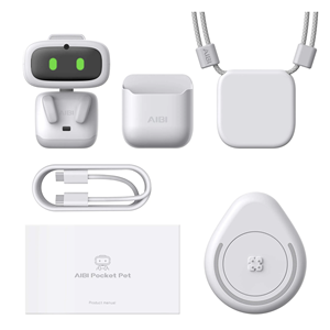 หุ่นยนต์ AI AIBI พกพาได้ ของเล่นสัตว์เลี้ยง AI แบบพกพา พร้อมคำสั่งเสียง โต้ตอบอารมณ์ ของเล่นอิเล็กทรอนิกส์สำหรับบ้าน ของขวัญ - Product Image 6