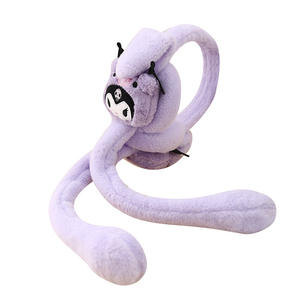 Chauffe-oreilles en peluche pour filles d'hiver, mignons, en coton PP, style <span class=keywords><strong>TikTok</strong></span>, anti-gel, pour garder <span class=keywords><strong>les</strong></span> oreilles au <span class=keywords><strong>chaud</strong></span> et permettre de bouger <span class=keywords><strong>les</strong></span> oreilles - Product Image 5