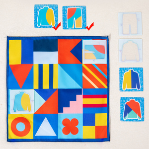 <span class=keywords><strong>Juego</strong></span> <span class=keywords><strong>de</strong></span> Bloques <span class=keywords><strong>de</strong></span> Rompecabezas con Patrones Geométricos Montessori y 40 Tarjetas, <span class=keywords><strong>Juego</strong></span> <span class=keywords><strong>de</strong></span> Mesa <span class=keywords><strong>de</strong></span> Batalla <span class=keywords><strong>de</strong></span> Rompecabezas con Patrones Coloridos - Product Image 3