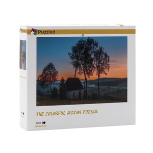 Puzzles de haute qualité personnalisés pour adultes, jeu de puzzle en papier de 1000 à 1500 pièces - Product Image 2