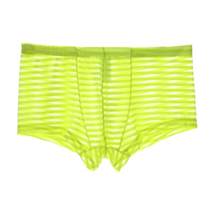 Lot <span class=keywords><strong>de</strong></span> 10 slips sexy pour hommes en maille respirante, taille basse, transparents, style cool, sous-vêtements pour adultes - Product Image 3