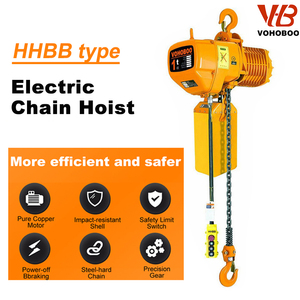 Alat Angkat Baru HHBB <span class=keywords><strong>Electric</strong></span> Chain <span class=keywords><strong>Hoist</strong></span> 380V 50/60Hz <span class=keywords><strong>3</strong></span> Fasa Logam Untuk Penggunaan Hotel - Product Image 2
