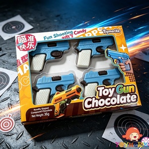 <span class=keywords><strong>Chocolat</strong></span> créatif en forme de pistolet, collation originale |   Boîte cadeau de <span class=keywords><strong>chocolat</strong></span> composé en forme de pistolet pour enfants - Product Image 2