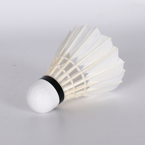 <span class=keywords><strong>Badminton</strong></span> raddrizzare <span class=keywords><strong>la</strong></span> piuma d'oca curva <span class=keywords><strong>Badminton</strong></span> volano OEM - Product Image 1