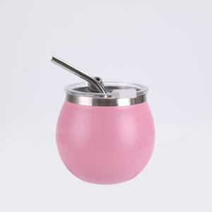 Mini Termos de Acero Inoxidable de 180 ml, Nuevo Diseño, Termo de <span class=keywords><strong>Vino</strong></span> al Vacío con Tapa y Pajita, Taza de Mate Estilo <span class=keywords><strong>Argentino</strong></span> - Product Image 4