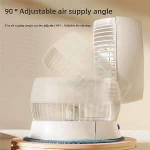 Ventilador con Carga Solar, Ventilador Pequeño, para Acampar al Aire Libre, Ventilador Pequeño Multifuncional, para Tienda de Campaña, Camping, Portátil - Product Image 2