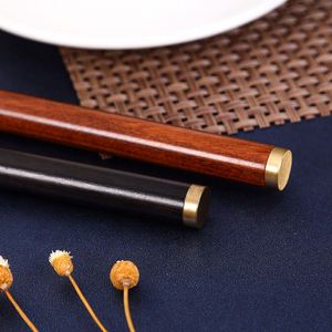 <b>Creative</b> Retro Orb Pen Solid Wood Ebony Signature Pen Mahogany Brass Metal Customizable Printed Logo Novelty Stationery <b>Gift</b> Pen - Product Image 4