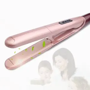 Professional Salon Ceramic Tourmaline Wet/Dry Flat Iron Hair Straightener Fast Styler