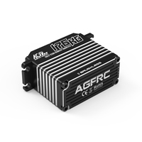 Servomoteur numérique géant AGFRC A280BVMW 16.8V HV 176KG Super Torque 0.092Sec avec boîtier en alliage CNC, étanche, sans balais, pour voiture RC 1/5