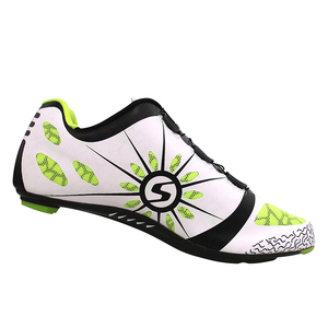 <span class=keywords><strong>Scarpe</strong></span> da <span class=keywords><strong>Ciclismo</strong></span> Sidebike SD008 PRO ROAD Regolabili in Fibra di Carbonio con Suola in Rete e Tomaia in Microfibra - Product Image 2