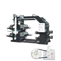 2022 सबसे अच्छी कीमत स्वत: गैर बुना 4 रंग Flexo Flexographic प्रिंटर Flexo मुद्रण मशीन