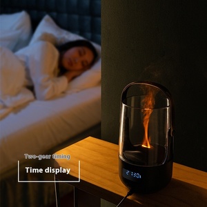 USB Ultrasonic 3D Realistic Flame Effect Essential Oil <strong>Diffuser</strong> Humidifier Car Application with <strong>Illuminated</strong> Scented Features - Product Image 5