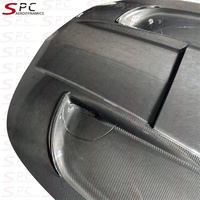 Couvercle de moteur en fibre de carbone sec SPC pour Mercedes Benz AMG GT GTS GTR Pro Black Series Couvercle de moteur en fibre de carbone sec pour AMG GT 2015 +