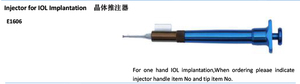 <strong>IOL</strong> <strong>Injector</strong> <strong>IOL</strong> Delivery System Ophthalmic Surgical Instruments <strong>Injector</strong> for <strong>IOL</strong> Implantation