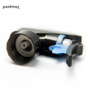 Pulvérisateur à gâchette anti-déversement de haute qualité en plastique écologique 24/410 28/410 noir transparent à brume fine pour cosmétiques avec sérigraphie - Product Image 4