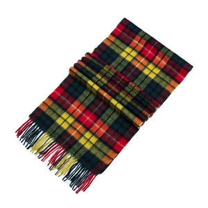 Écharpe en Tartan OEM, Châle Doux en Mélange de Laine, Texture Chaude et Confortable, Couleur et Motif à Carreaux Personnalisés, Châle à Marque Privée - Product Image 1