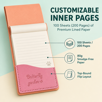 Individuelles A7 Notizbuch mit Stift Niedliches Kawaii Cartoon Journal Mini Großhandel