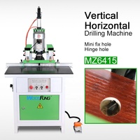 Machine à bois double broche verticale et horizontale, perceuse électrique trois en un minifix à vendre