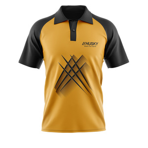 เสื้อโปโลผู้ชาย 100% โพลีเอสเตอร์ แขนสั้น แห้งเร็ว สำหรับใส่เล่นกีฬากลางแจ้ง - Product Image 5