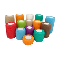 Bande de contention adhésive élastique légère jetable pour poignet, 5 cm, bande adhésive auto-agrippante