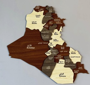 Nhiều Màu 3D Bằng Gỗ Bản Đồ Thế Giới Khắc Du Lịch Tường Trang Trí Nội Thất Cho Nhà Tường Treo Cho Thiết Kế Nội Thất - Product Image 4