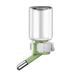 Petit distributeur d'eau pour animaux de compagnie Boule Bouteille d'eau pour Hamsters Cochons d'inde Lapins Bols sous vide pour animaux de compagnie Mangeoires <span class=keywords><strong>Hamster</strong></span> doré à boire - Product Image 1