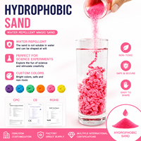 Sable hydrophobe qui ne s'humidifie jamais, 40 mailles, sable de jeu coloré pour enfants et adultes, certifié EN71/ASTM/CE/CPSC, 9 couleurs, directement de l'usine