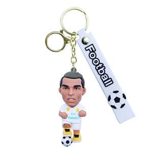 Llavero de Jugador de Fútbol 3D, Figuras de Acción de Fútbol de Dibujos Animados, Colgante para Bolsa, Accesorios, Regalo para la Copa Mundial de Fútbol - Product Image 2