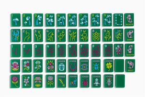 Juego de Fichas de <span class=keywords><strong>Ludo</strong></span> de Acrílico Tallado en Verde Jade, 160 Fichas, de Lujo, para Fiestas - Product Image 4