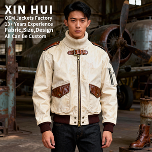 Куртка из холщовой ткани с ручной вышивкой – модная повседневная уличная одежда в стиле хип-хоп, укороченная, на молнии, с эффектом окрашивания, OEM-сервис, верхняя одежда - Product Image 2