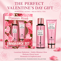 Ensemble de parfums, lotion pour le corps et spray parfumé Aqua Kiss, soin hydratant scintillant pour le corps, coffret cadeau pour femmes